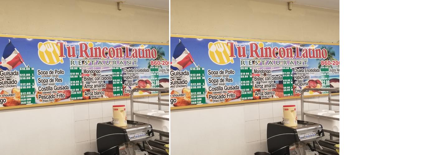 Tu Rincon Latino Restaurant Menu