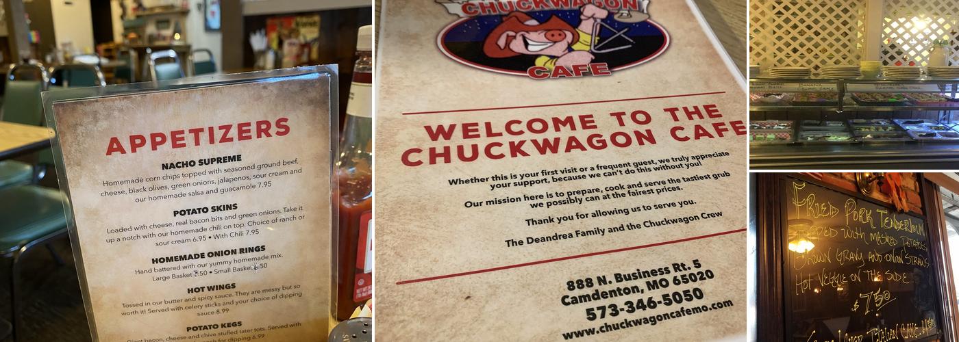 Chuckwagon Cafe Menu