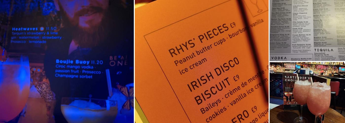 Be At One - Russell Street Menu