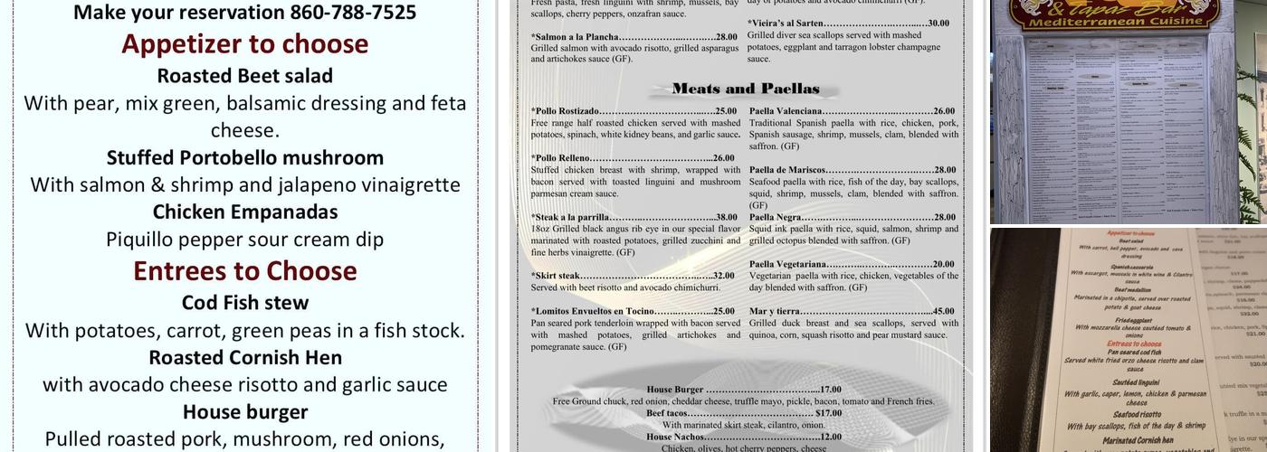 El Pulpo & Tapas Bar - Middletown Menu