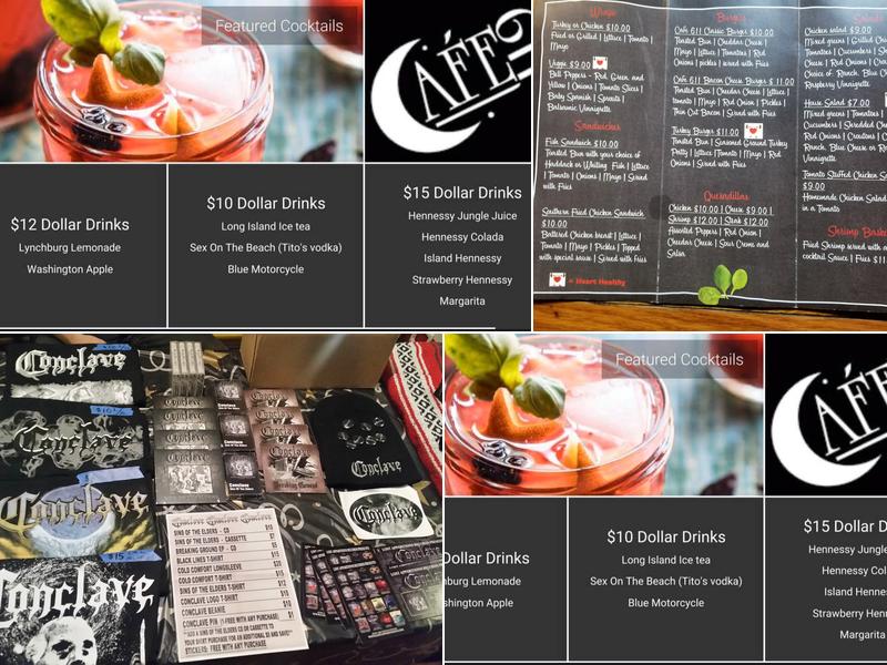 Cafe 611 Restaurant Menu