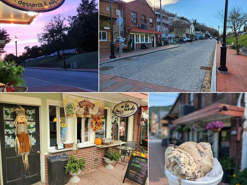 A La Mode Café 113 Potomac St, Harpers Ferry