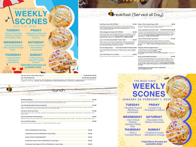 The Buzz Menu