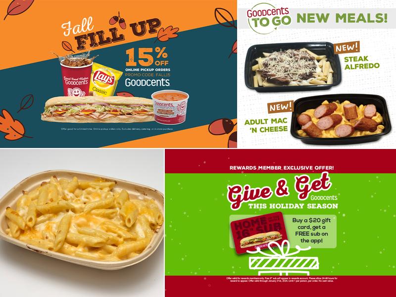 Goodcents Menu
