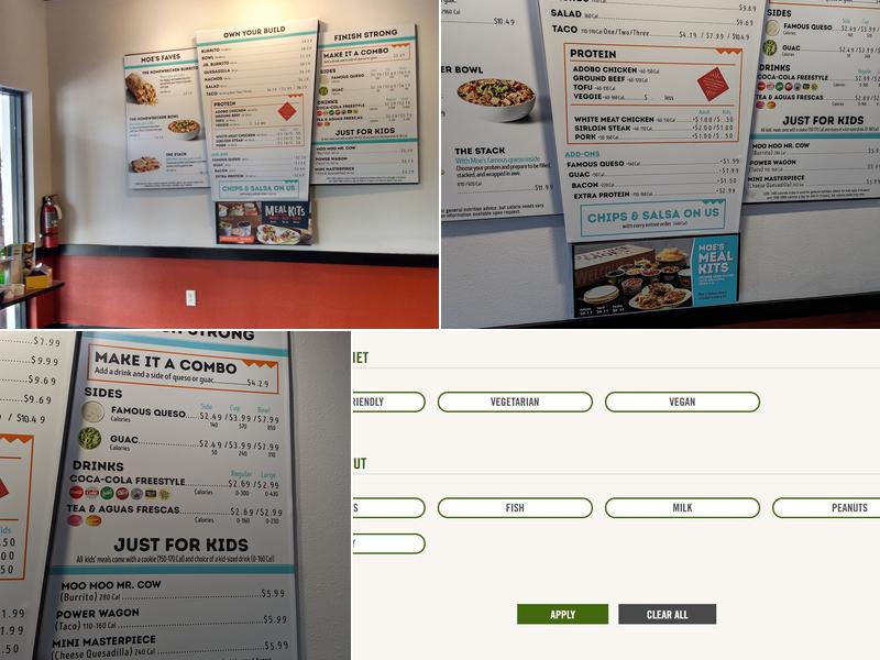 Moe's Southwest Grill Menu