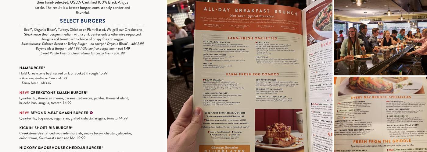 Silver Diner Menu
