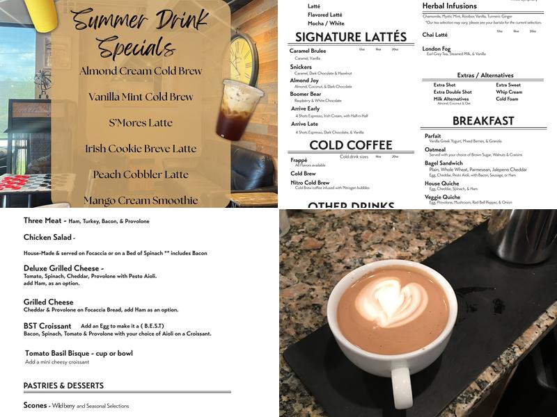 Travellers House Coffee and Tea Menu