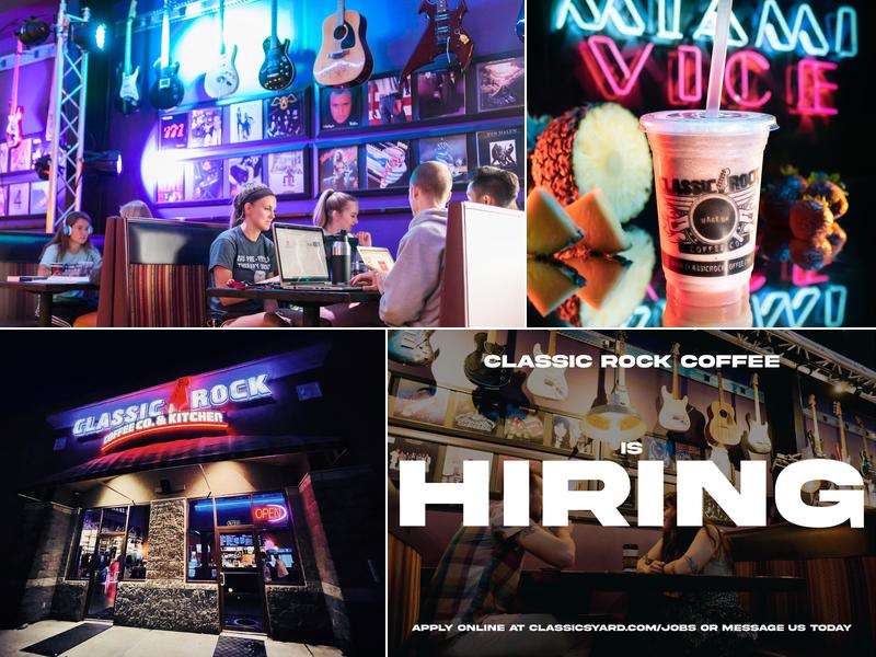 Classic Rock Coffee Co. 1900 W Sunset St, Springfield