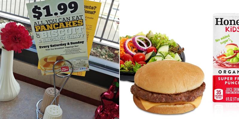 Roy Rogers Menu