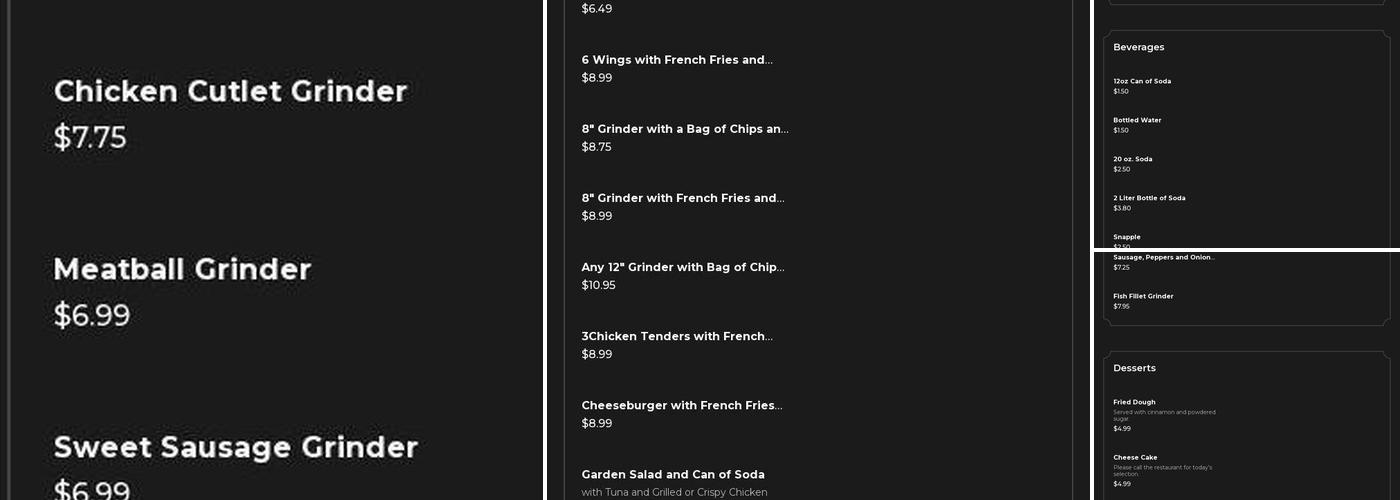 Wild Olive Pizzeria Artisan Sandwiches & Pizza Menu