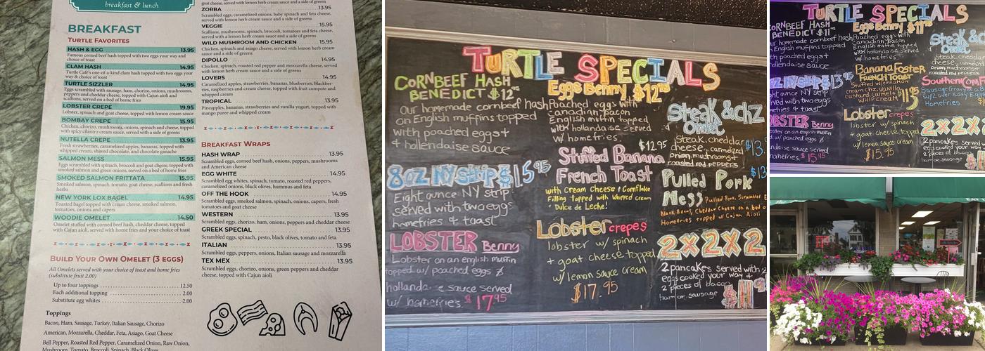 Turtle Cafe Menu