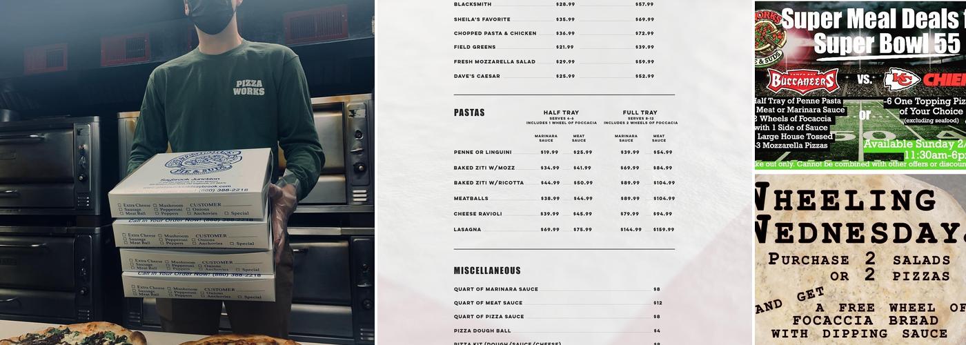 Pizza Works Menu