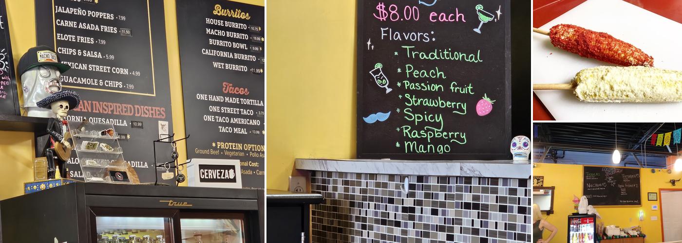 Macho Taco Menu