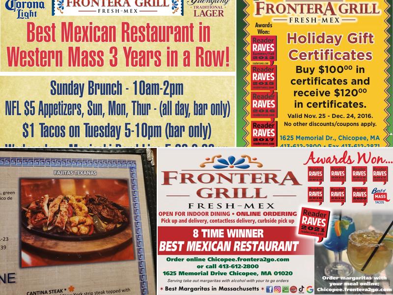 Frontera Grill Menu