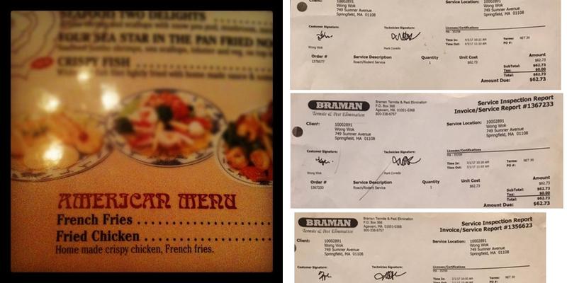 Wong Wok Restaurant Menu