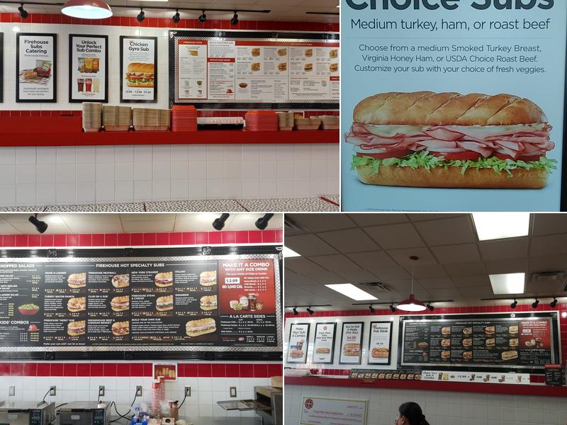 Firehouse Subs Fowler Menu