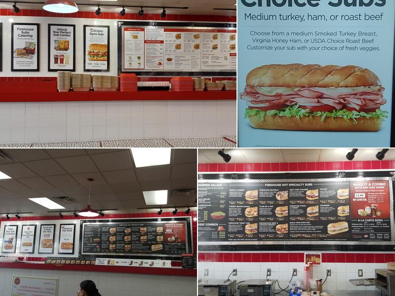 Firehouse Subs Fowler Menu