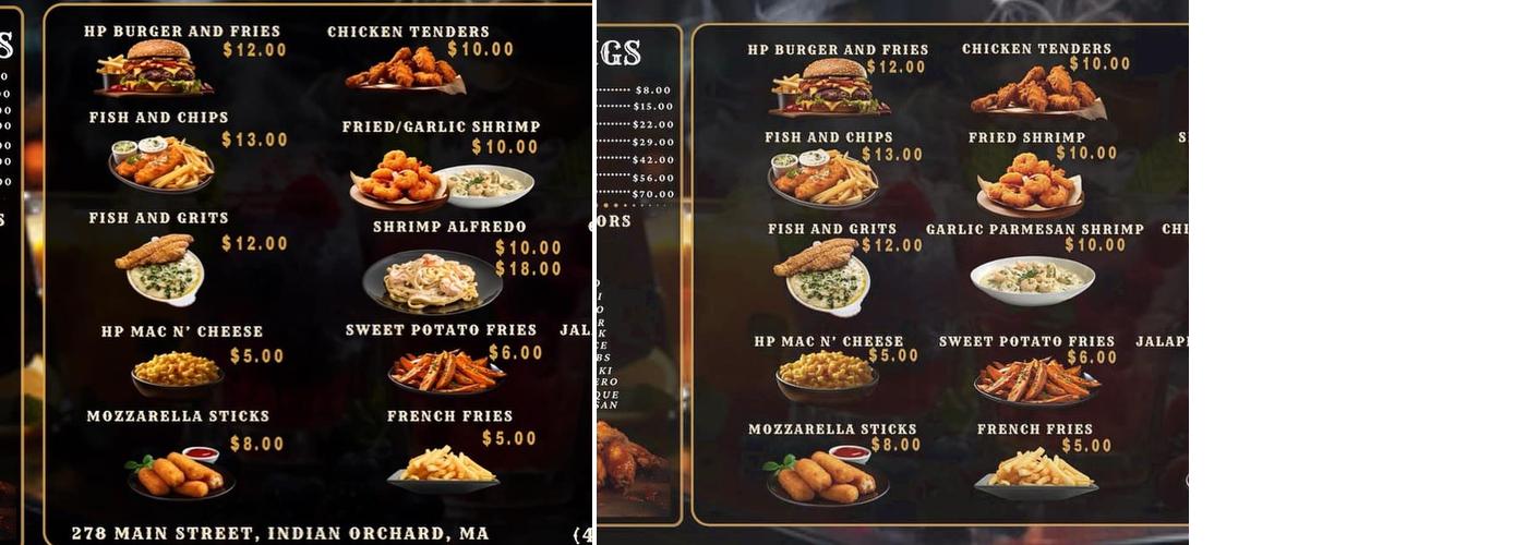 Hemil's Bar & Grill Menu