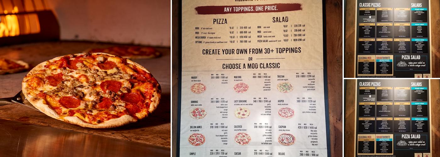 MOD Pizza Menu