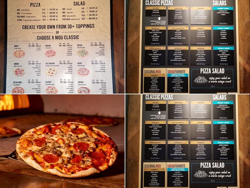 MOD Pizza Menu