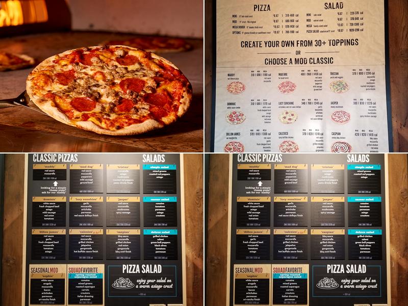 MOD Pizza Menu