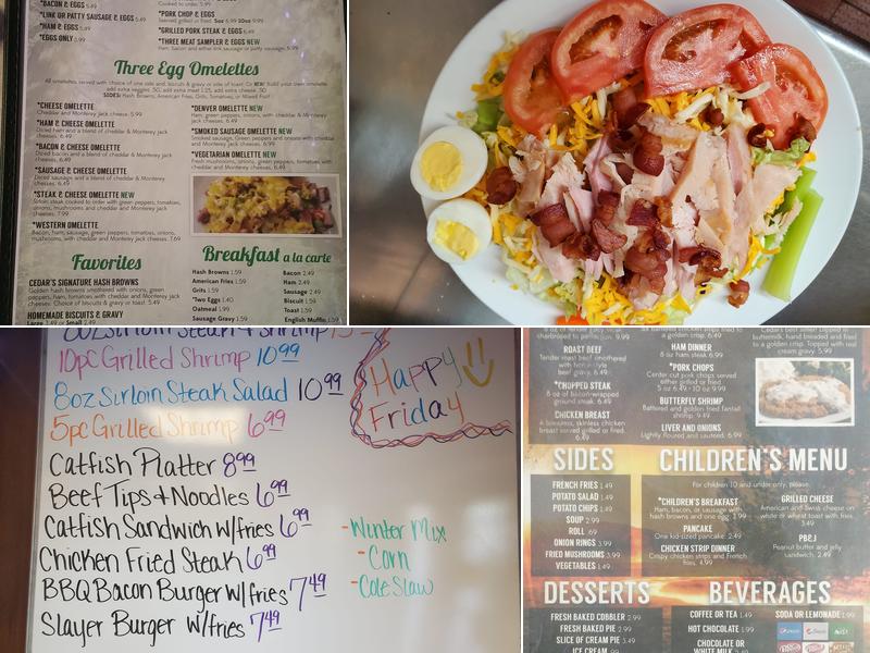 Lorena's Cafe Menu