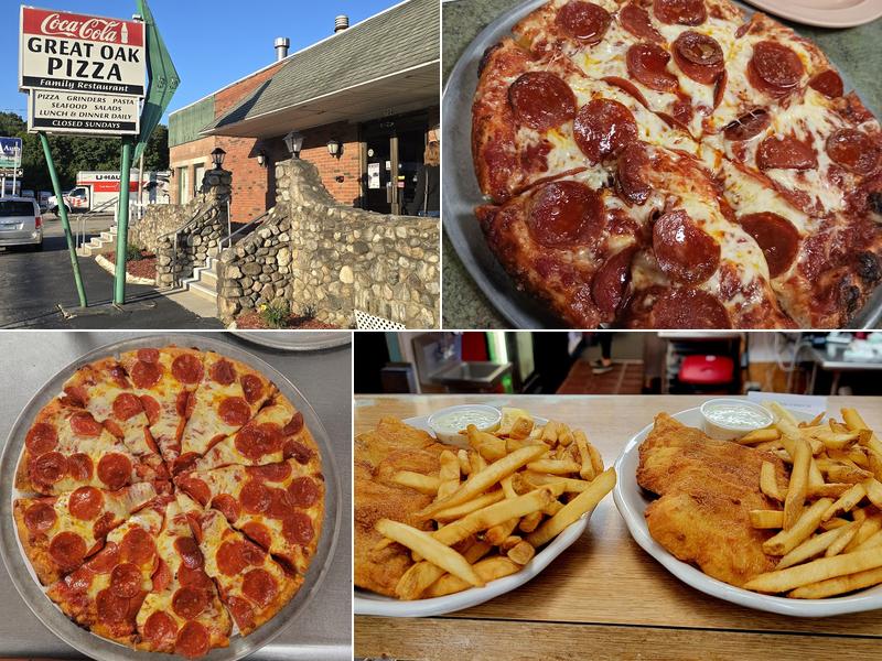 Great Oak Pizza 704 W Thames St, Norwich