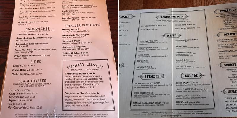 Vine Inn Menu