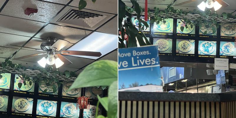 Golden China Restaurant Menu