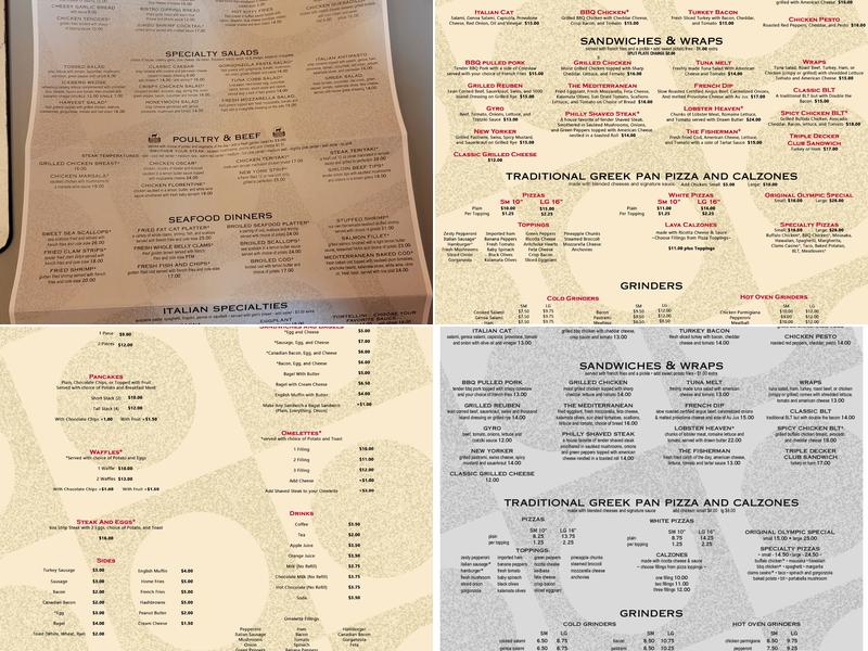 Fat Cat Grill & Bar Menu