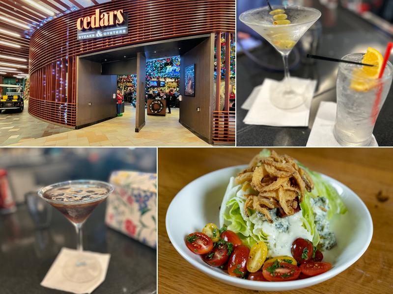 Cedars Steaks & Oysters 350 Trolley Line Blvd, Ledyard