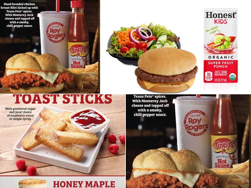 Roy Rogers Menu