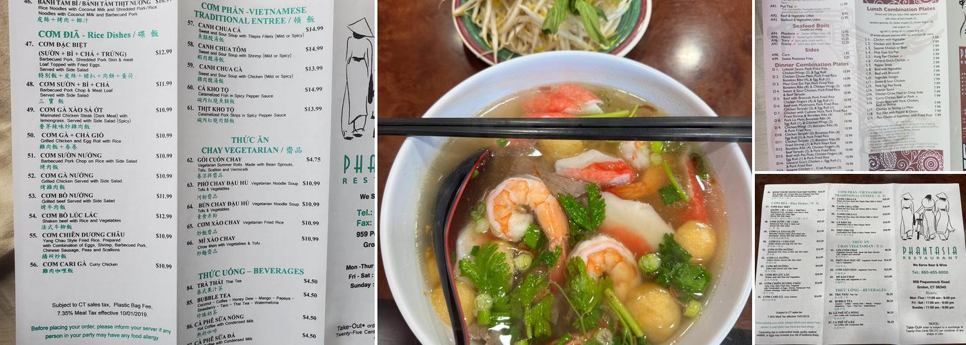 Phantasia Menu
