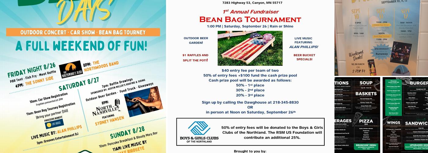 The Dawghouse Bar & Grill Menu