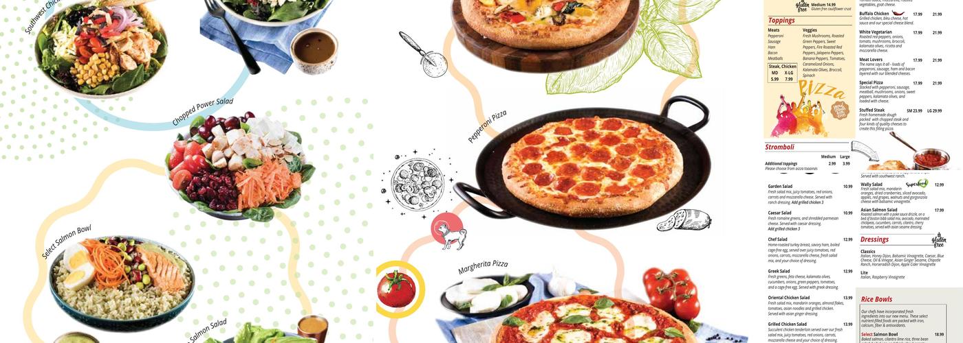 Select Pizza l Grill Menu