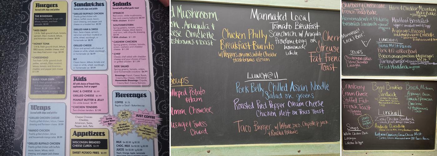 Little Fat Gretchen's Menu