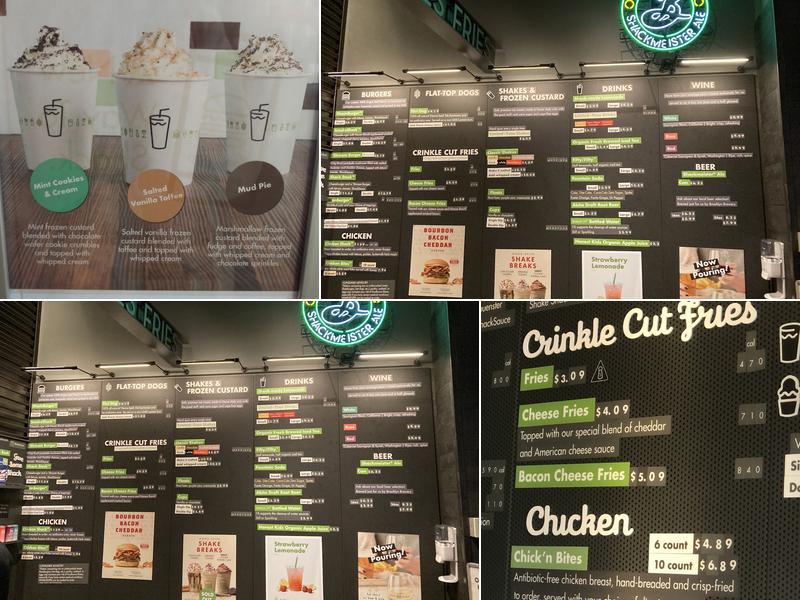 Shake Shack Lake Grove Menu