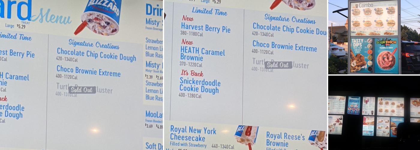 DQ Grill & Chill Restaurant Menu