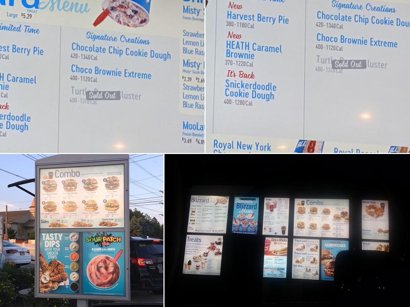 DQ Grill & Chill Restaurant Menu