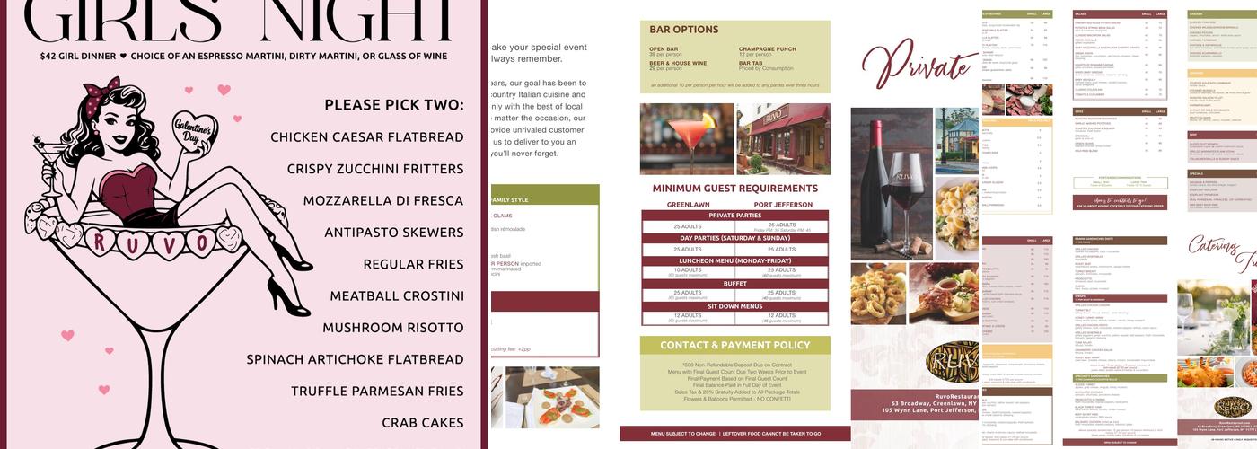 RUVO Menu