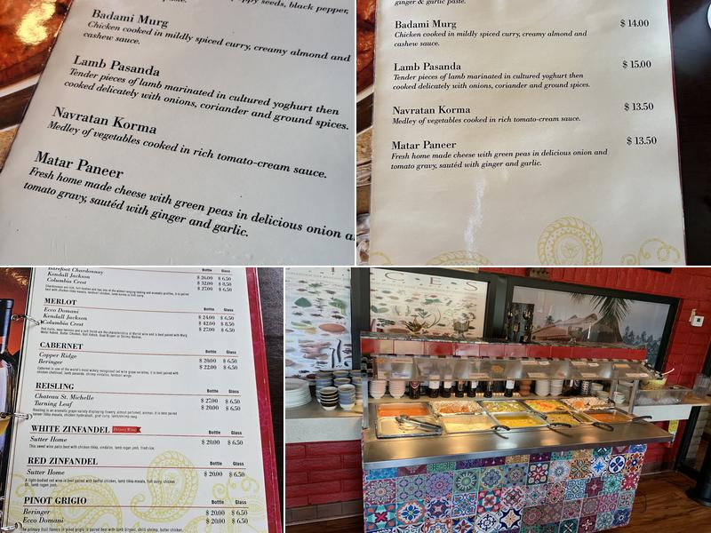 Curry Hut Menu