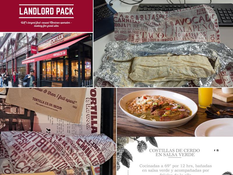 Tortilla Leadenhall Menu