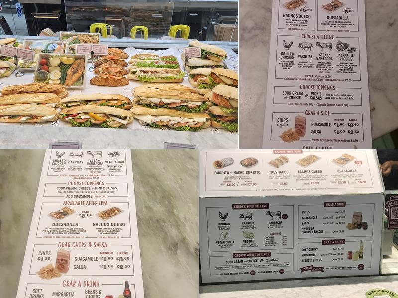 Tortilla Stratford Menu