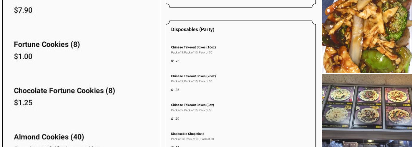 Yummy Kitchen (Coram) Menu