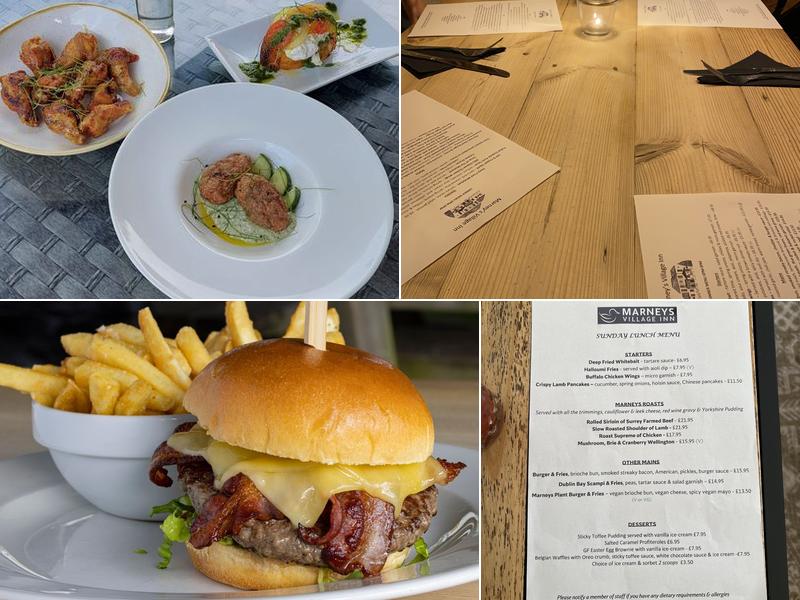 Marney's Village Inn Menu