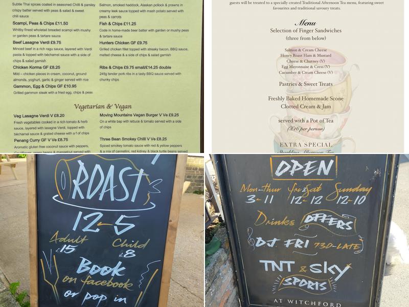 The Village Inn Menu