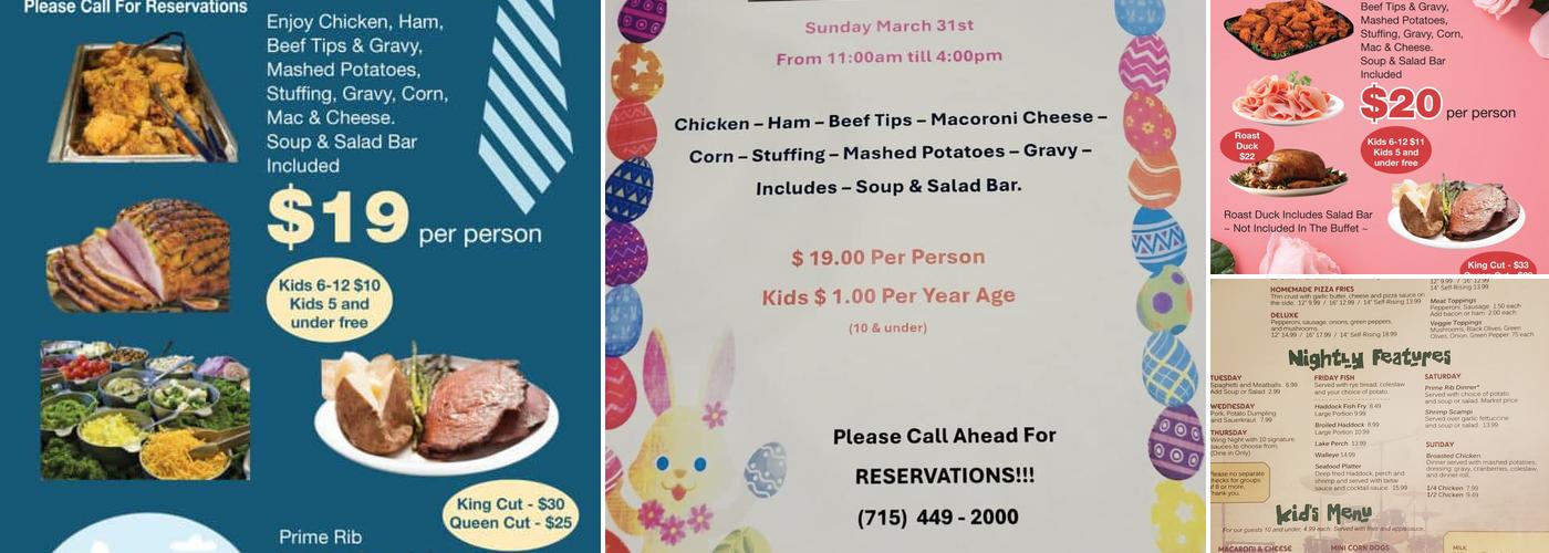 Melody Mill Menu