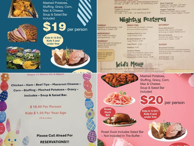 Melody Mill Menu