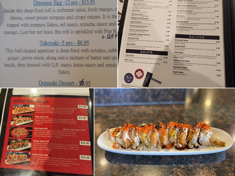 Matsu Ya Sushi Bar & Grill Menu