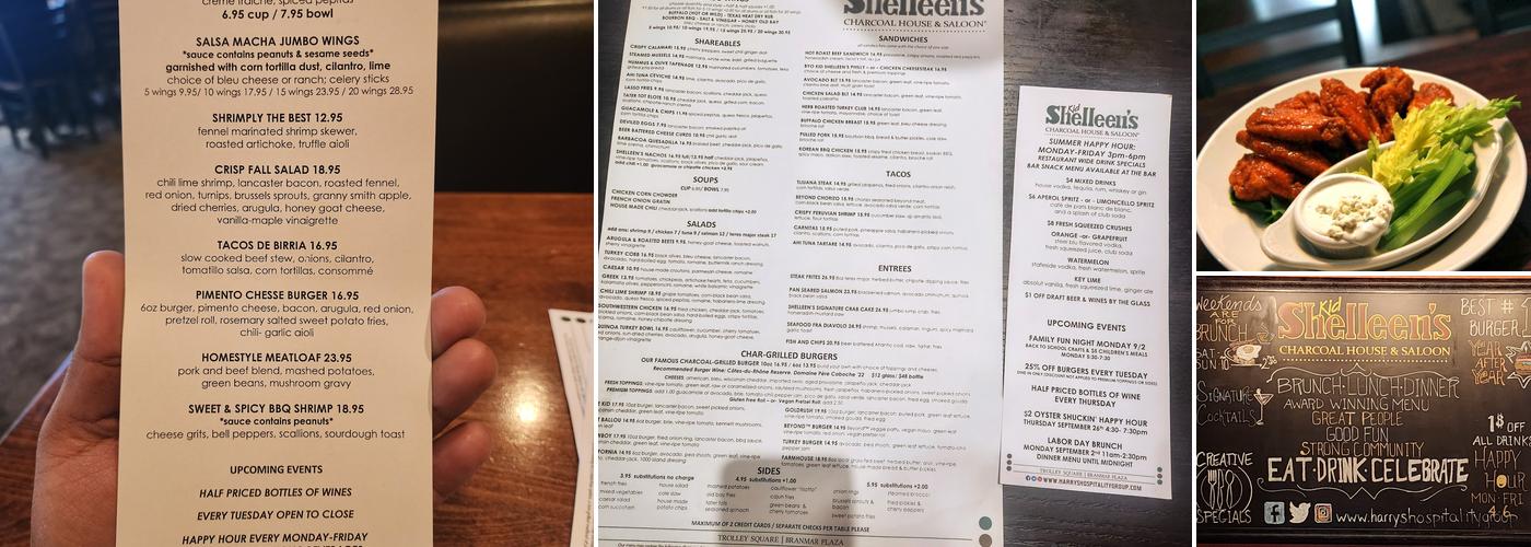 Kid Shelleen's - Trolley Square Menu